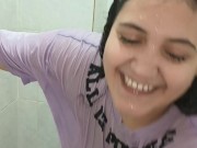 Empleada se come la verga del patrón a cambio de un aumento mientras su esposa no esta 9/16