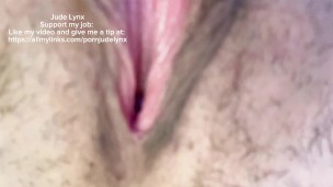 JUDE LYNX — WATCH REAL VIRGIN PUSSY TIGHT HOLE GETTING FINGERED CLOSE UP VIEW