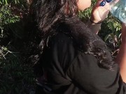 Colombiana culona y tetona tiene sexo al aire libre con el amigo de su novio en lugar publico 1/16