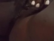 Ebony solo pussy play 5/16