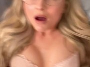 POV Nerdy Teen Tries a Big Cock For the First Time