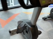 Fast Gym Pick Up, cunningly lured her into my home with transparent wall in the shower room, hoho 2/16