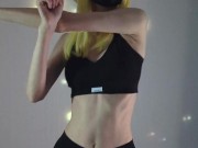 Cute nice body girl like dancing 1/16