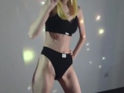 Cute nice body girl like dancing 10/16