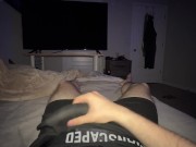 Vocal male can’t help but moan and make a mess 1/16