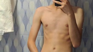 Caliente en el baño