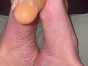 Rub this thick cream into my feel 14/16