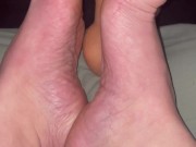 Rub this thick cream into my feel 15/16