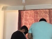 I make a video with my friend and I fill her pussy