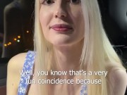 Fucked Busty Sexy Blonde In A Car and Came On Her Face 4/16