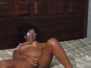 Woke up Black Cute Gf to Some Ass eating And Now She's Horny 15/16