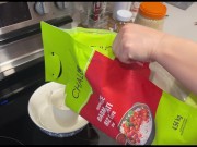 NO SEX - مرغ پولاو پخته کردیم 🥵 🍆 13/16