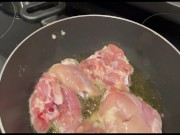 NO SEX - مرغ پولاو پخته کردیم 🥵 🍆 4/16