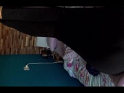 Appena ho messo il legging nero mi è venuta voglia di cazzo e sborra e sono stata accontentata 1/16