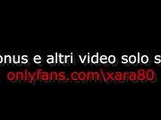 Appena ho messo il legging nero mi è venuta voglia di cazzo e sborra e sono stata accontentata 11/16