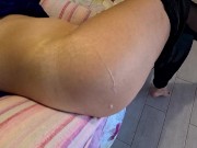 Appena ho messo il legging nero mi è venuta voglia di cazzo e sborra e sono stata accontentata 7/16