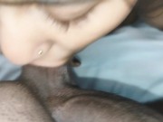 My girlfriend first time blowjob hard sucking cock 18+ only 7/16