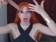 Cover my fucking eyes with red hair 3 min 10/16