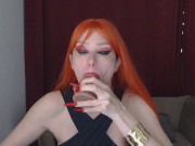 Cover my fucking eyes with red hair 3 min 12/16