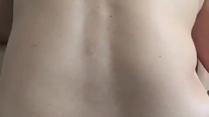 Huge dildo in my ass