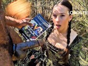 GF gets banged hard while working out and nutted in her pussy for creampie 10/16