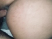 Hairy doggy Style latina 5/16