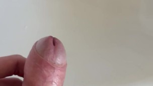 Quick desperate piss