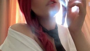 POV you are my simp ashtray Makima Cosplay