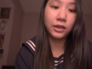 Cute Innocent Japanese Schoolgirl ASMR - Study with me! - Jeremiah 9-12 13/16