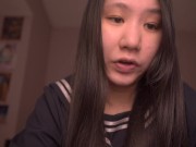 Cute Innocent Japanese Schoolgirl ASMR - Study with me! - Jeremiah 9-12 14/16