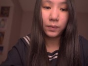 Cute Innocent Japanese Schoolgirl ASMR - Study with me! - Jeremiah 9-12 16/16