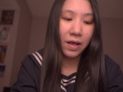 Cute Innocent Japanese Schoolgirl ASMR - Study with me! - Jeremiah 9-12 7/16