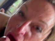 Gorgeous, CUM Slut GILF has to have CUM on her face, hands, down her throat. Gags, chokes happily. 11/16