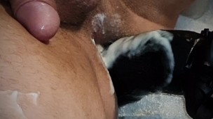 ass cum