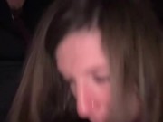 REAL PUBLIC BLOWJOB INFRONT OF COP! Sucking my ex off while we are across from a cop 14/16