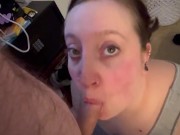 Hot thick girlfriend sucks the best dick on her knees 5/16