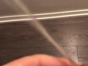 Power Pissing All Over My Hallway Walls and Floor 1/16