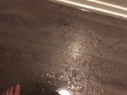 Power Pissing All Over My Hallway Walls and Floor 16/16