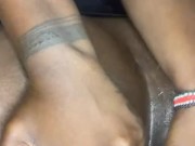 FINGERING AND TWERKING MY BIG BUTTERFLY ASSHOLE  SO YUMMY AND CREAMMY