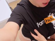 MILF wife wants sex. So I go to my husband and urge him to make love 2/16