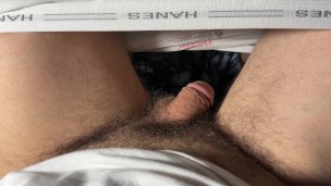 This morning, in my Hanes classic fly-front briefs - Soft