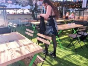 Met Up with My Ex… Ended Up Cumwalking Through the Mall - KLX 4/16