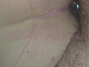 Filling her pussy while she wears a plug 15/16