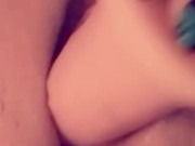 Thick & curvy BBW MILF fucks her wet pussy hard with a huge dildo 11/16