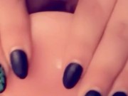 Thick & curvy BBW MILF fucks her wet pussy hard with a huge dildo 13/16