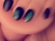 Thick & curvy BBW MILF fucks her wet pussy hard with a huge dildo 16/16