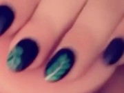 Thick & curvy BBW MILF fucks her wet pussy hard with a huge dildo 7/16