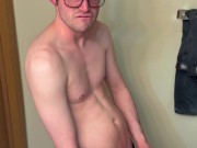 My Boyfriend Takes my Converse in The Bathroom and Cum on Them!! 13/16