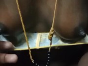 முலை காம்பை வெறியுடன் கிள்ளி | My Oiled Nipples Tormented, I Scream in Tamil BDSM - IndianHotwifeX 5/16