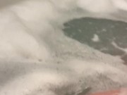 ARABIAN SNOWWHITE HAVE FUN-SOAP&BATHTUB-BEAUTIFUL WHITE GIRL-SILKY SKIN-VERIFIED AMATEUR LOS ANGELES 15/16